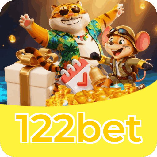 Números do app 122bet em material de marketing — ilustração, não auditoria